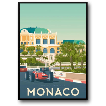 Monaco Coastal Landscape | Scenic Beauty