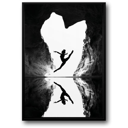 A Beating Heart | Artistic Wall Poster | Heartbeat Design | Home Decor | Living Room Art | High-Quality Print