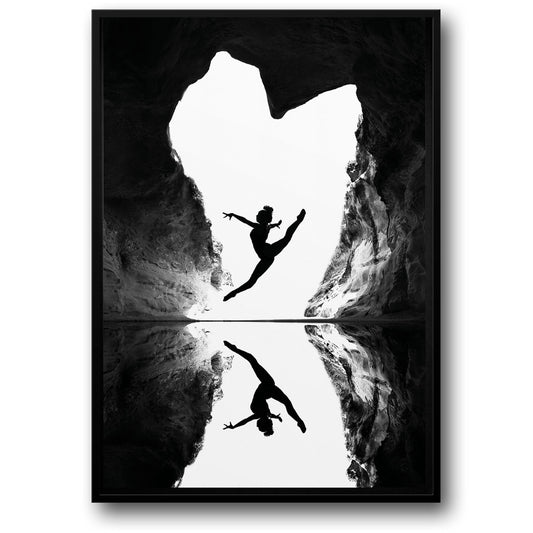 A Beating Heart | Artistic Wall Poster | Heartbeat Design | Home Decor | Living Room Art | High-Quality Print