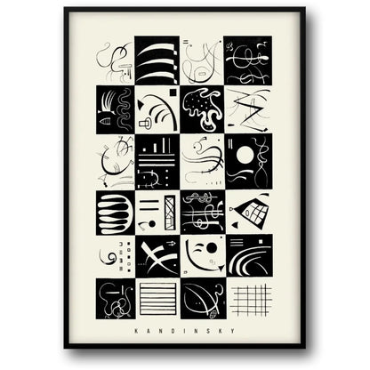 Kandinsky Thirty | Abstract Modern Art | Colorful Design