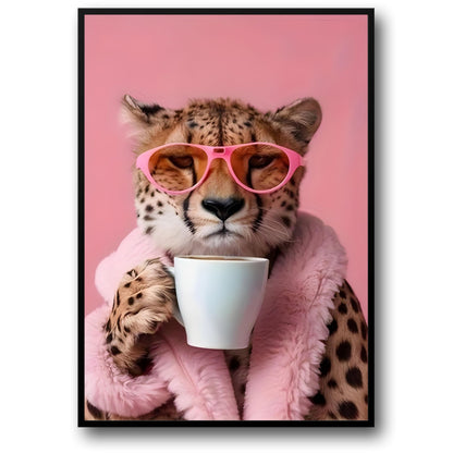 Cheetah Royal Punk Animals | Unique Wildlife Design