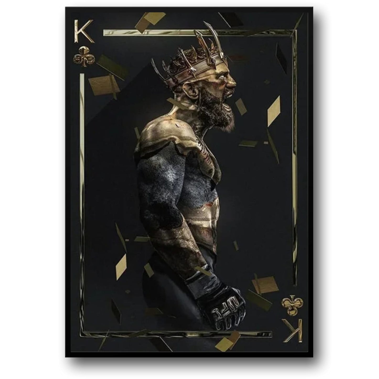 Conor McGregor Poster | Inspirational Boxing Artwork | Professional Gym Wall Decoration | UFC Fighter Motivational Print
