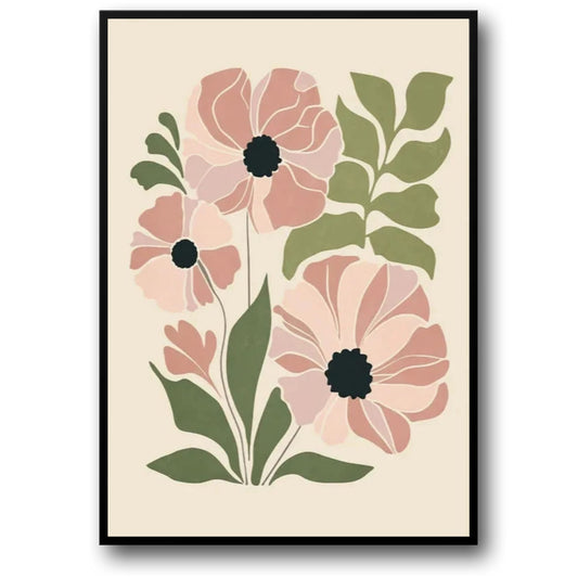 Wildflower Whimsy | Minimalistic Floral Art