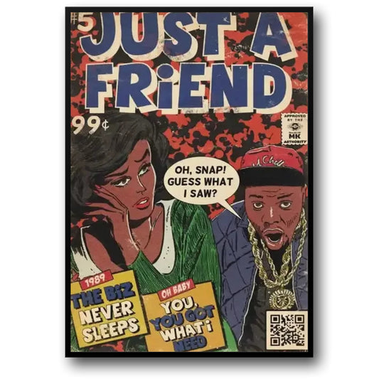 Just A Friend | 1989 The Biz Never Sleeps | Music Comic