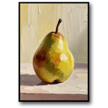 Fruits Gallery Pear Poster | Artistic Wall Decor | Vibrant Print | Nature-Inspired Art | Home & Garden Decor | Visual Artwork