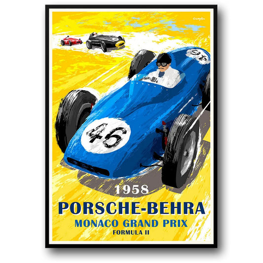 Monaco Grand Prix 1958 | Vintage Car Racing