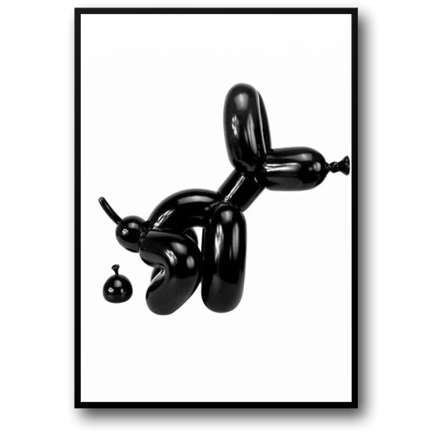 Pop Art Balloon Dog | Modern Abstract