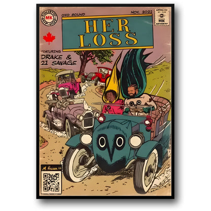Drake & 21 Savage | Her Loss Comic