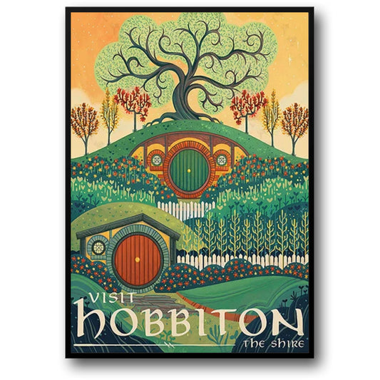 The Shire | Charming Hobbiton Landscape