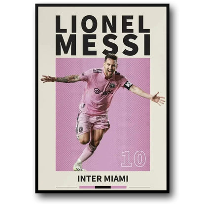 Messi Inter Miami | Soccer Artwork