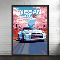 NISSAN SKYLINE GT-R R34 RETRO