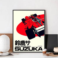 VINTAGE F1 RACING '80S STYLE