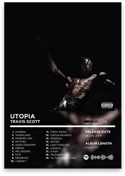 Travis Scott | Utopia | Iconic Hip Hop Artwork