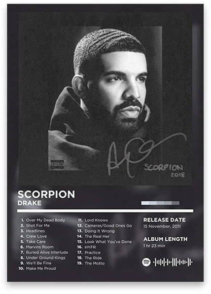 Drake Scorpion Album | Iconic Hip Hop Art