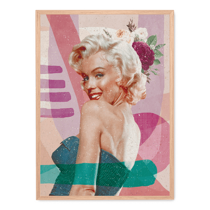 Marilyn Monroe | Classic Hollywood Icon | Movie Star Art | Wall Decor Poster | Home Decoration | Vintage Style