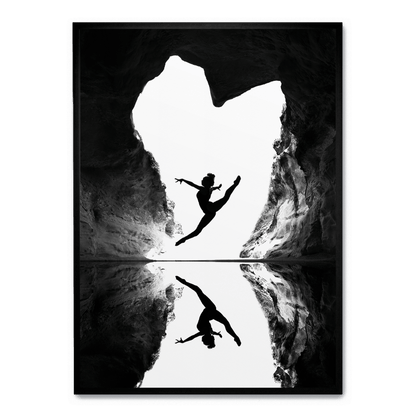 A Beating Heart | Artistic Wall Poster | Heartbeat Design | Home Decor | Living Room Art | High-Quality Print