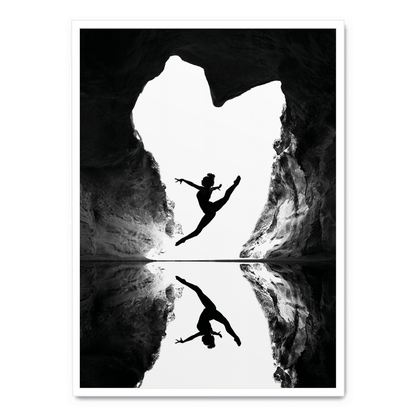 A Beating Heart | Artistic Wall Poster | Heartbeat Design | Home Decor | Living Room Art | High-Quality Print