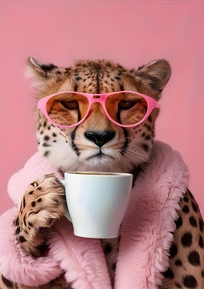 Cheetah Royal Punk Animals | Unique Wildlife Design