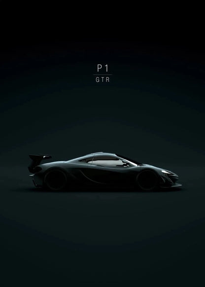 McLaren P1 GTR | Luxury Supercar Art