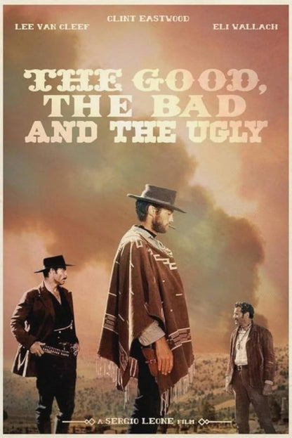 The Good the Bad and the Ugly | Cult Movie Poster