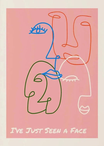 I've Just Seen Your Face | Art Print Poster | Wall Decor | Home & Garden | Visual Artwork
