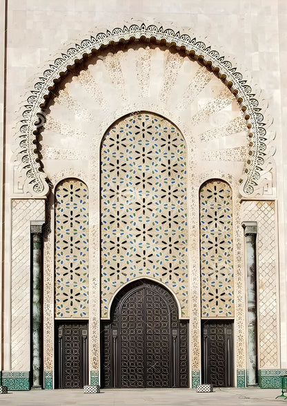 Majestic Mosque Portal | Islamic Architecture Art