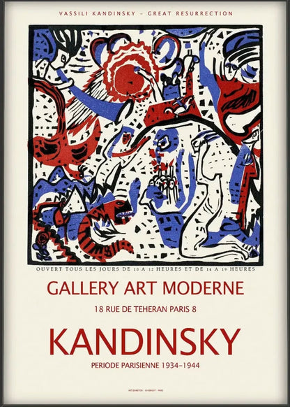 Kandinsky | Great Resurrection | Abstract Art