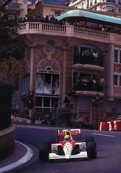 Vintage Monaco Grand Prix | Ayrton Senna MP4/8