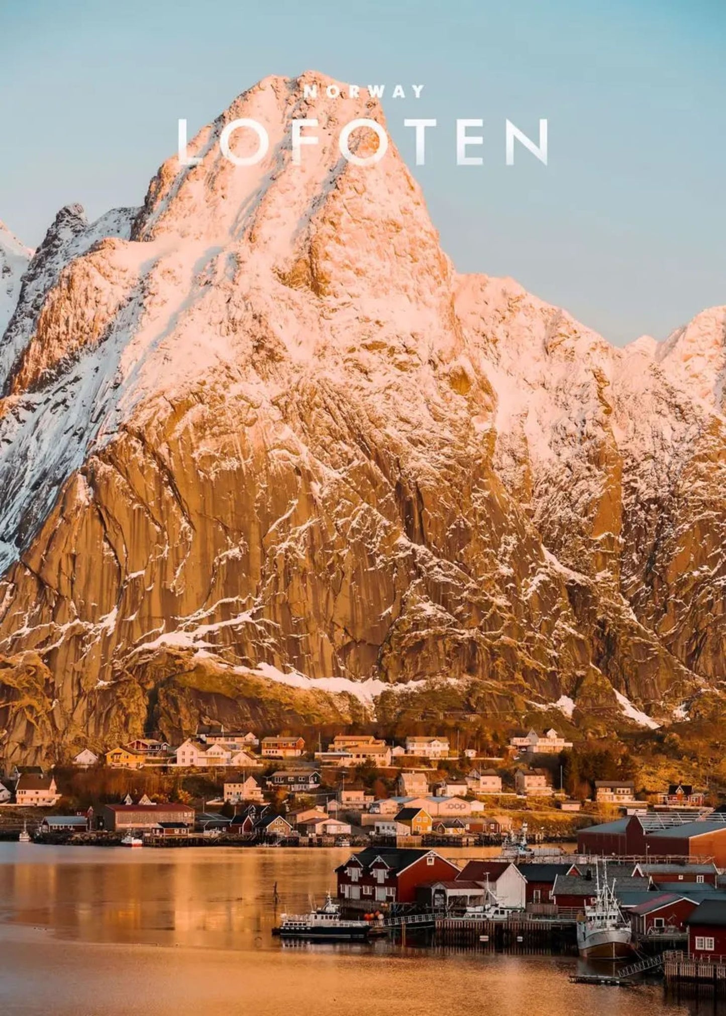 Lofoten Sunrise | Norwegian Fjords Landscape