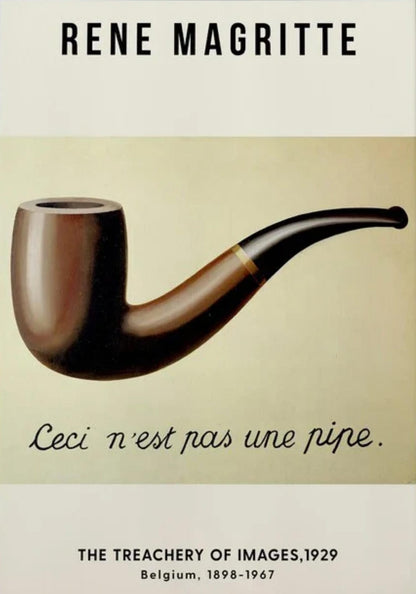 Rene Magritte | The Treachery of Images | Surrealist Art