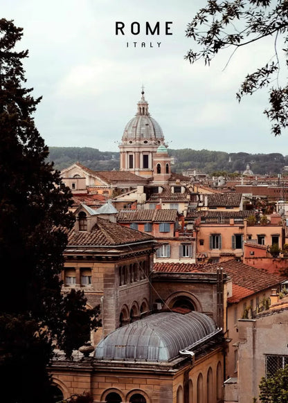 Rooftop Views of Rome | Urban Landscape