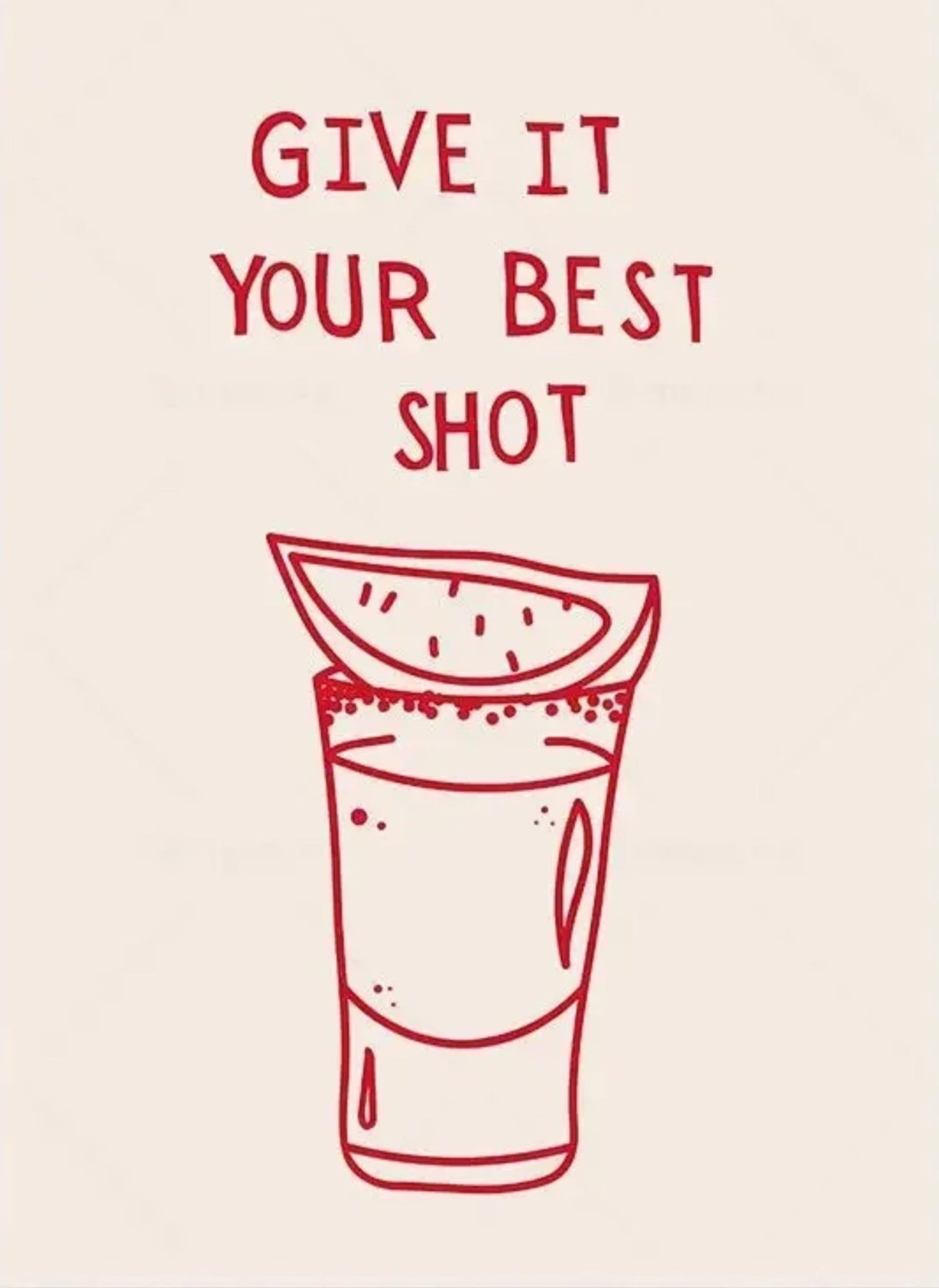 Give It Your Best Shot | Minimalist Black & White Inspiration
