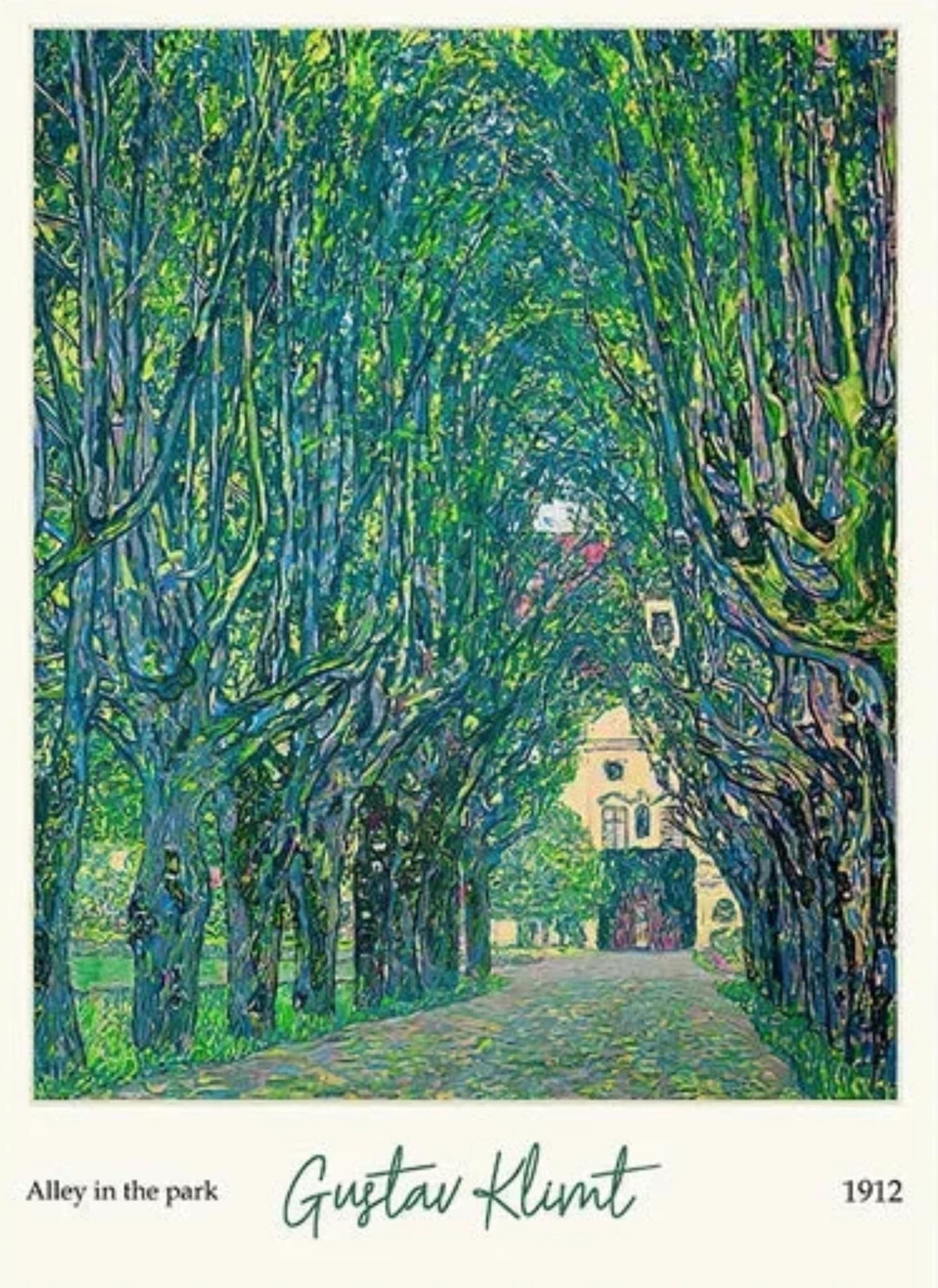 Klimt | Avenue to Schloss Kammer | Fine Art Landscape