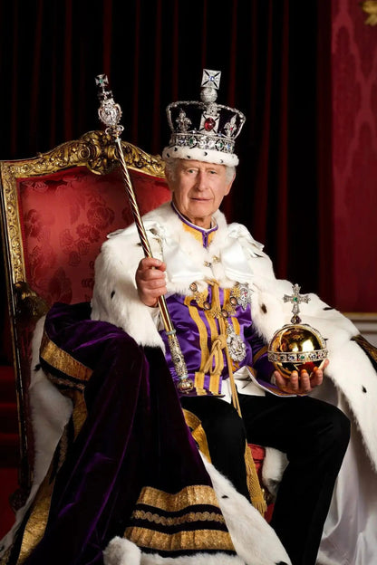 King Charles III Coronation | Authentic Portrait