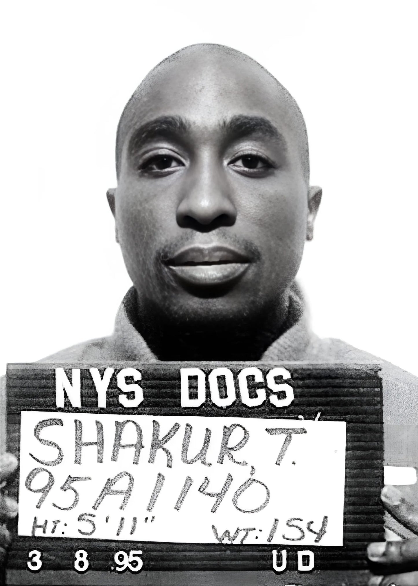 Tupac Shakur Mugshot | Vintage Hip Hop