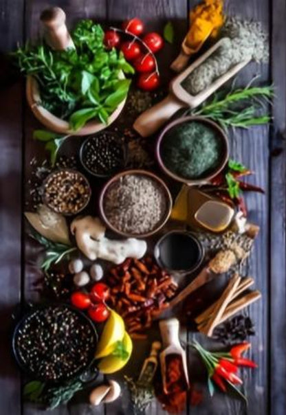 Vintage Kitchen | Hot Spices