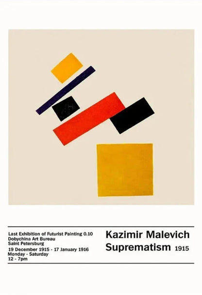 Kazimir Malevich | Suprematism Abstract