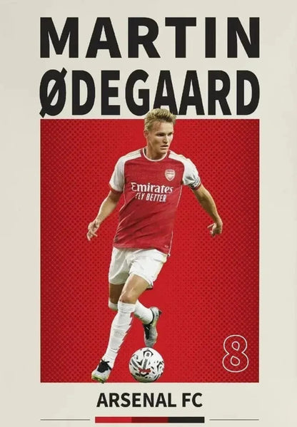 Martin Odegaard | Soccer Player Art