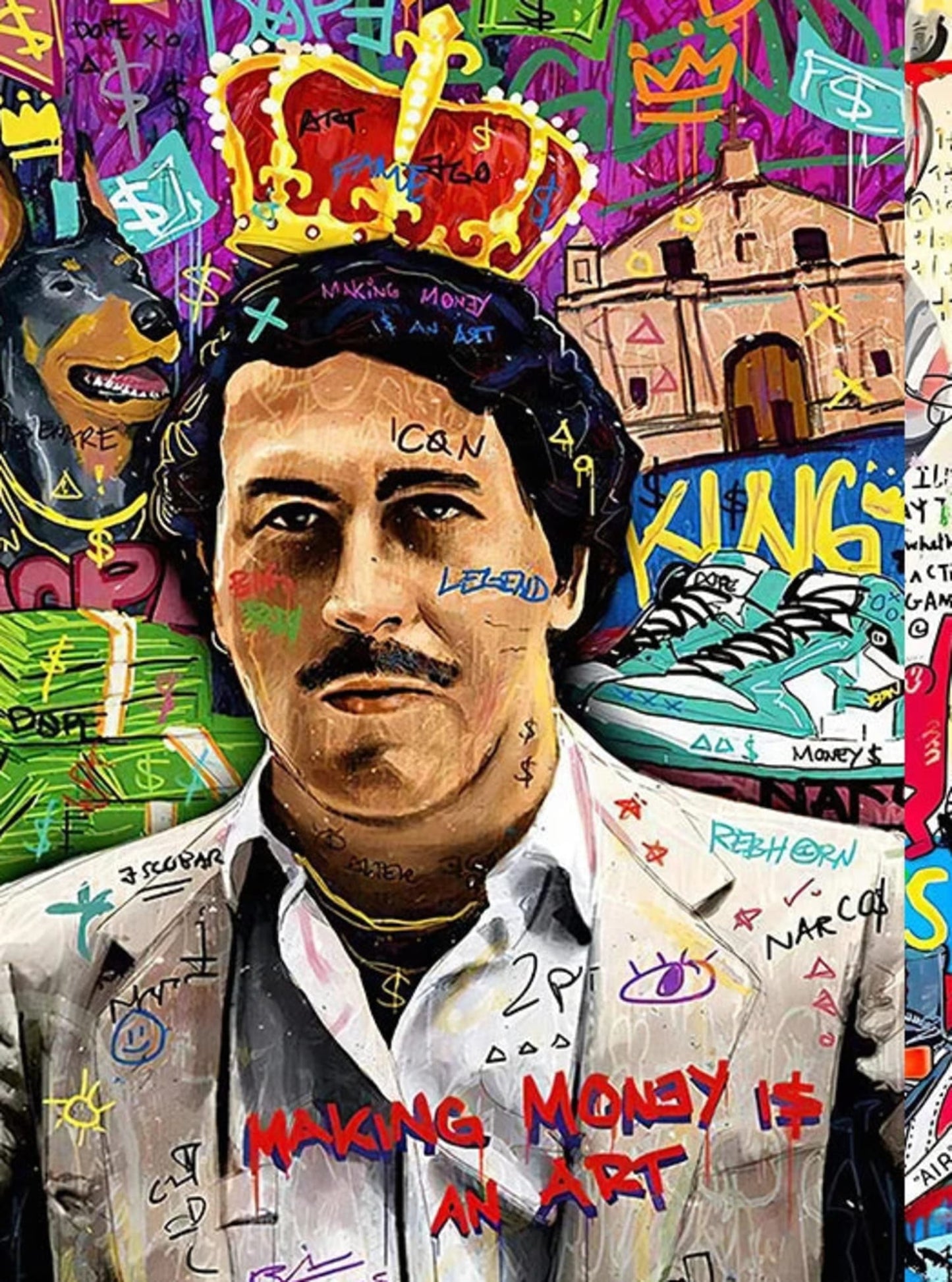 Graffiti Pop Art | Movie Icon