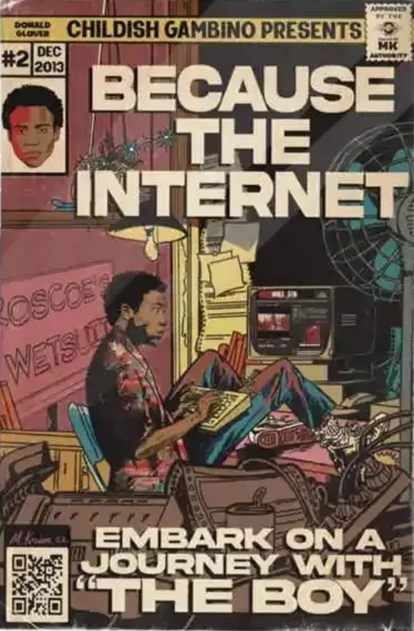 Childish Gambino | Because The Internet | Comic Style