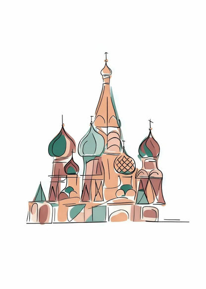 Saint Basil's Cathedral | Colorful Architecture | Russian Landmark
