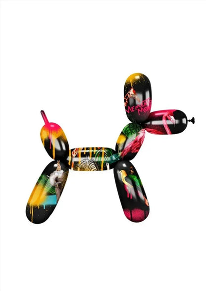 Pop Art Balloon Dog | Abstract Modern