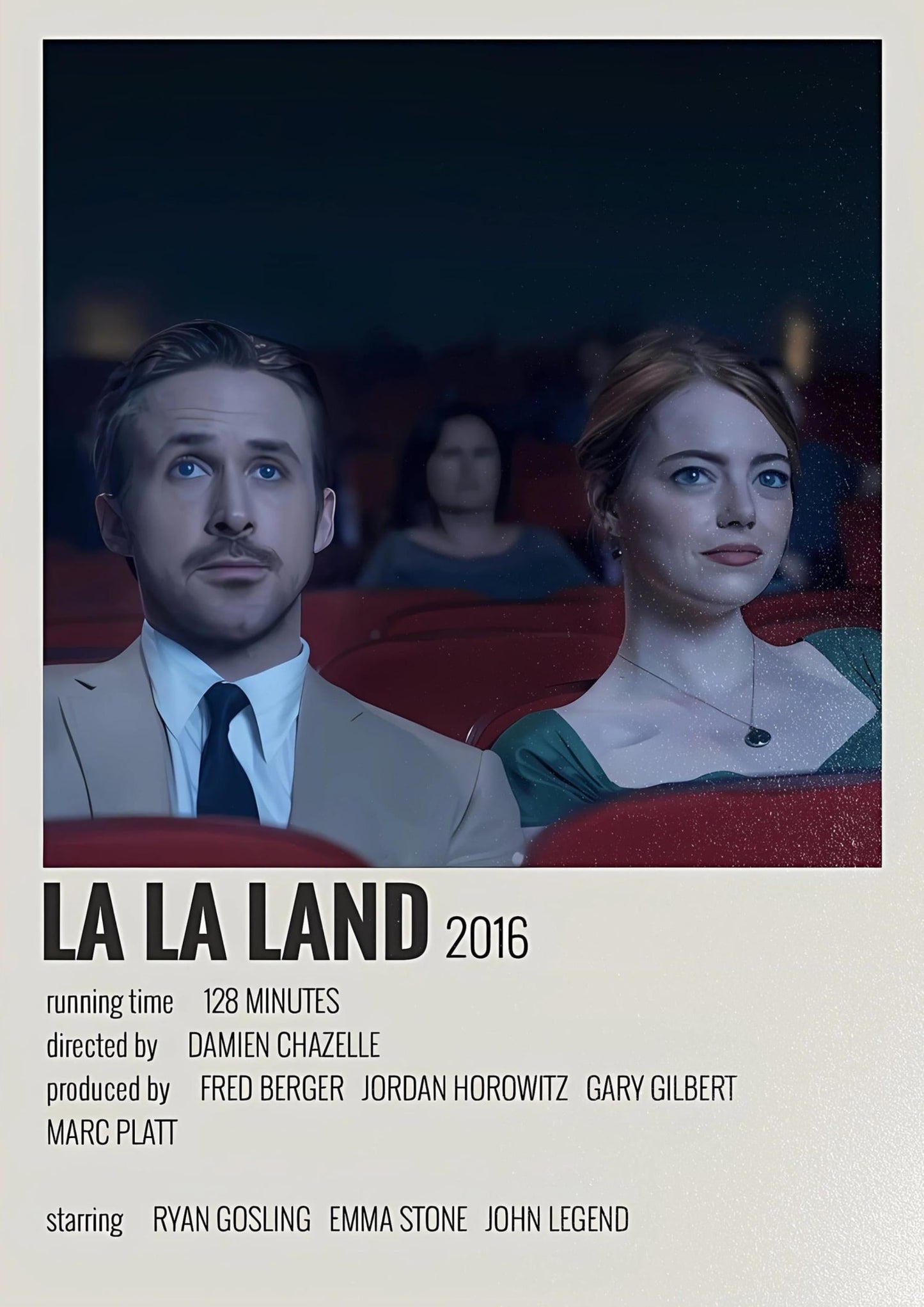 La La Land | Ryan Gosling | Movie Poster