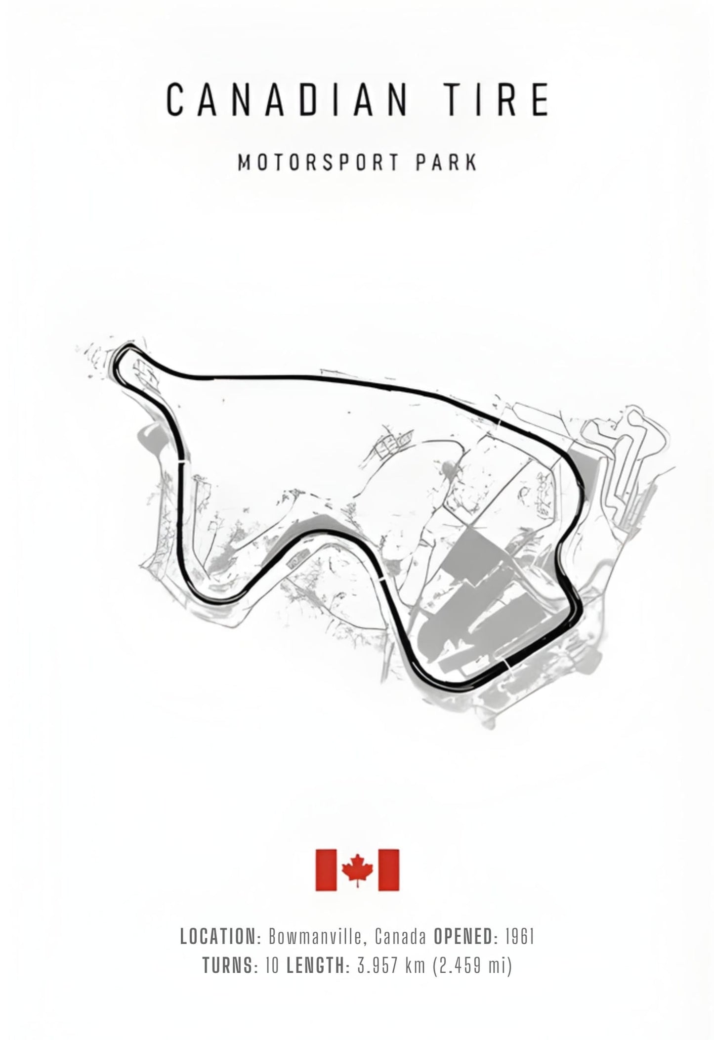 Canadian Tire | F1 Circuit Layout