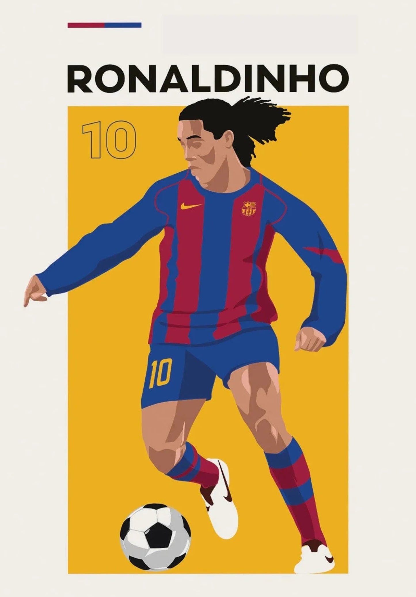 Ronaldinho | Football Legend Poster | Sport Enthusiast Decor | Celebrity Artwork