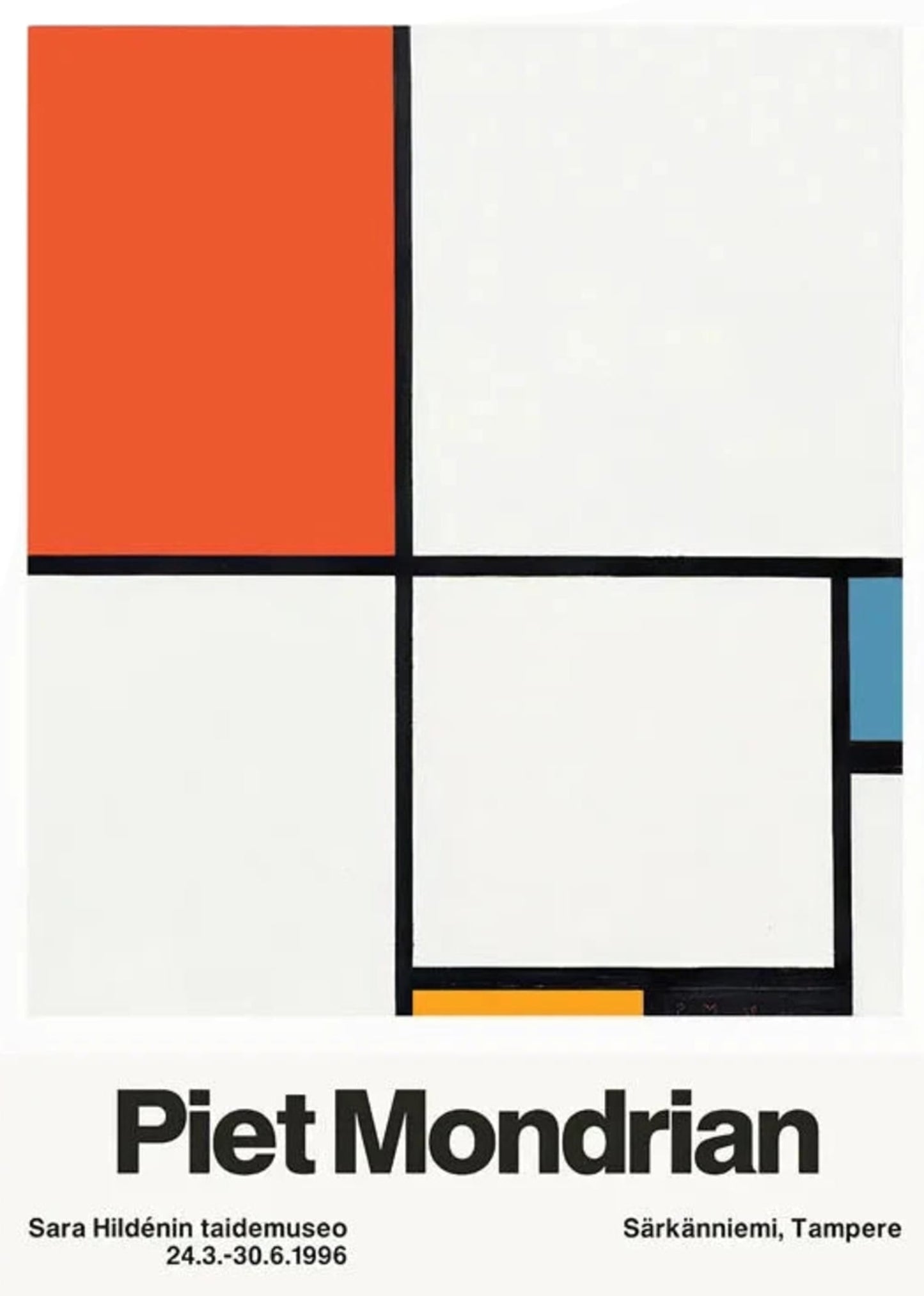 Piet Mondrian | Composition No. III | Abstract Geometric Design
