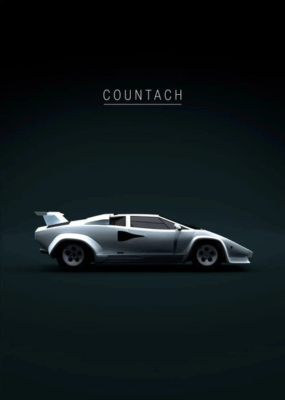 Lamborghini Countach | Vintage Car Tribute