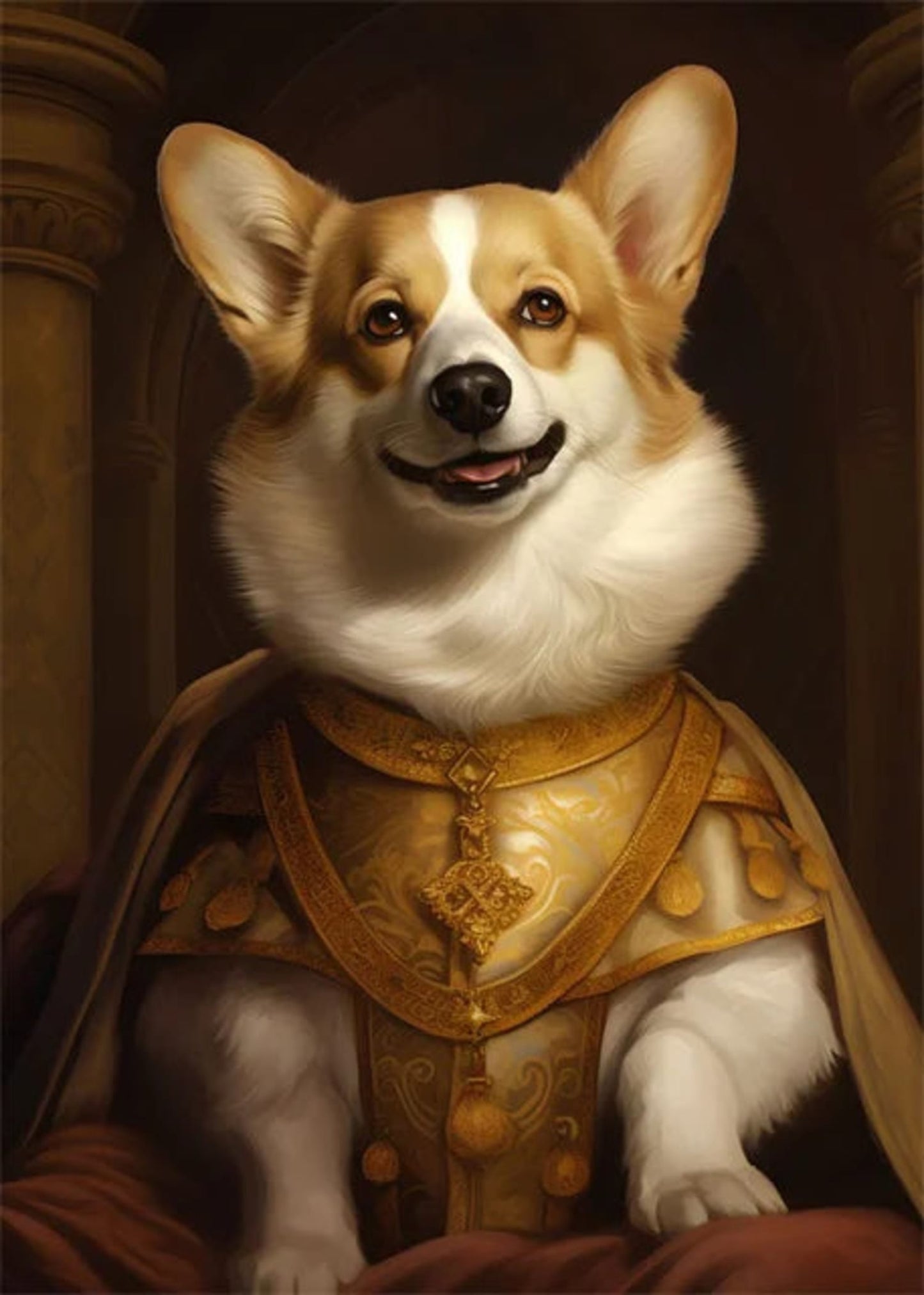 Corgi Knight | Champion’s Smile | Cheerful in Armor