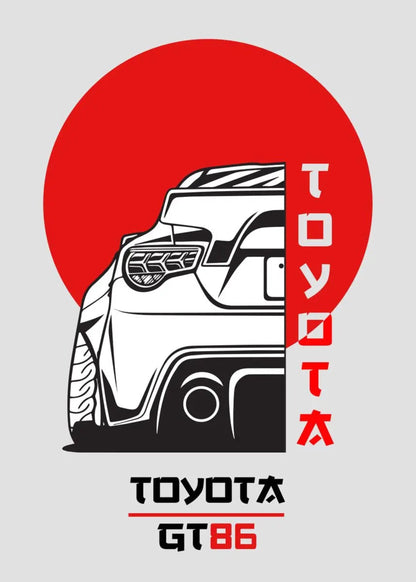 Toyota GT86 | Japanese Car Art