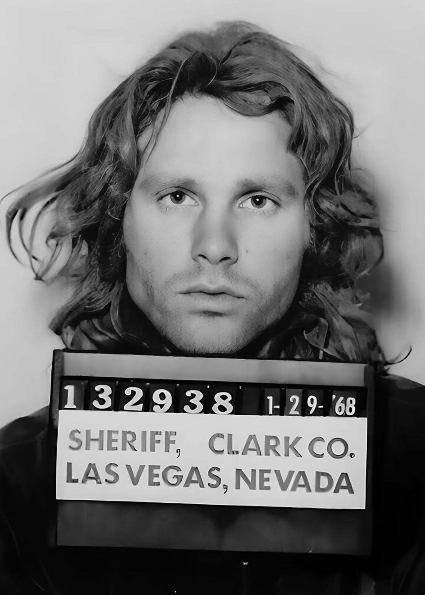 Jim Morrison Mugshot | Vintage Style